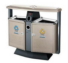 鋼制分類垃圾桶